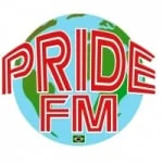 Logo da rádio Pride FM Brasil ao vivo online