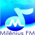 Logo da rádio Milenius FM ao vivo online