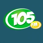 Logo da rádio Rádio 105 FM ao vivo online