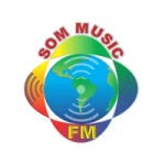 Logo da rádio Som Music FM ao vivo online