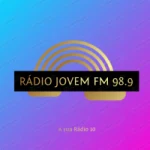 Logo da rádio Rádio Jovem FM ao vivo online