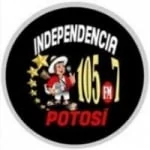 Logo da rádio Radio Independencia 105.7 FM ao vivo online