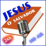 Logo da rádio Jesus Salvador ao vivo online