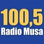 Logo da rádio Radio Musa 100.5 FM ao vivo online