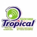 Logo da rádio Rádio Web Tropical ao vivo online