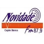 Logo da rádio Rádio Novidade 87.9 FM ao vivo online