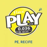 Logo da rádio Flex Play Recife ao vivo online