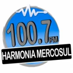 Logo da rádio Rádio Harmonia Mercosul 100.7 FM ao vivo online