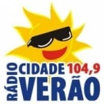 Logo da rádio Rádio Cidade Verão 104.9 FM ao vivo online