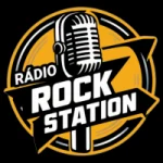 Logo da rádio Rádio Rock Station ao vivo online