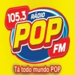 Logo da rádio Rádio Pop 105.3 FM ao vivo online