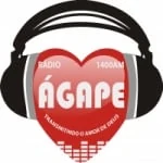 Logo da rádio Rádio Ágape 1400 AM ao vivo online