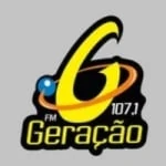 Logo da rádio Rádio Geração 107.1 FM ao vivo online