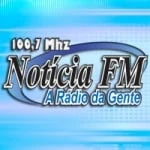 Logo da rádio Rádio Notícia 100.7 FM ao vivo online