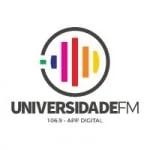 Logo da rádio Rádio Universidade 106.9 FM ao vivo online