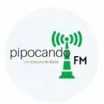 Logo da rádio Pipocando FM ao vivo online