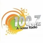Logo da rádio Rádio 100.7 FM ao vivo online