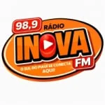 Logo da rádio Rádio Inova 98.9 ao vivo online