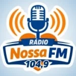 Logo da rádio Rádio Nossa 104.9 FM ao vivo online