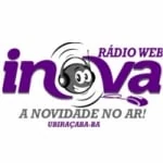 Logo da rádio Inova FM ao vivo online