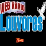 Logo da rádio Web Rádio Louvores ao vivo online