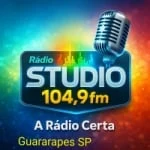 Logo da rádio Rádio Studio 104.9 FM ao vivo online