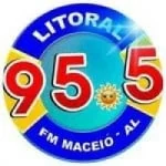 Logo da rádio Rádio Litoral FM Maceió ao vivo online