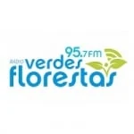 Logo da rádio Rádio Verdes Florestas 95.7 FM ao vivo online