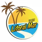 Logo da rádio Litoral Mar 91 ao vivo online