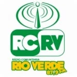 Logo da rádio Rádio Rio Verde 87.9 FM ao vivo online
