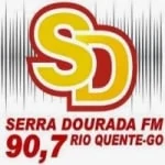 Logo da rádio Rádio Serra Dourada 90.7 FM ao vivo online