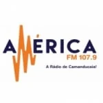 Logo da rádio Rádio América 107.9 FM ao vivo online