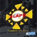 Logo da rádio Web Rádio Ágape ao vivo online