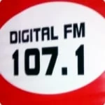 Logo da rádio Rádio Digital 107.1 FM ao vivo online