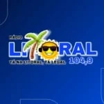 Logo da rádio Rádio Litoral 104.9 FM ao vivo online