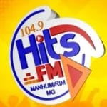 Logo da rádio Hits 104 ao vivo online