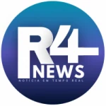 Logo da rádio R4 News ao vivo online