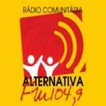 Logo da rádio Rádio Alternativa 104.9 FM ao vivo online