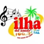 Logo da rádio Rádio Ilha do Amor 106.3 FM ao vivo online