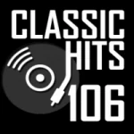 Logo da rádio Classic Hits 106 ao vivo online