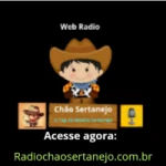 Logo da rádio Rádio Chão Sertanejo ao vivo online