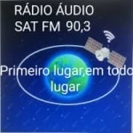 Logo da rádio Rádio Áudio Sat FM 90.3 DF ao vivo online