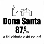 Logo da rádio Rádio Dona Santa FM ao vivo online