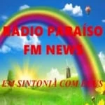 Logo da rádio Paraíso FM News ao vivo online