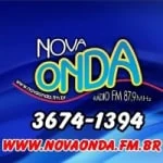 Logo da rádio Rádio Nova Onda 87.9 FM ao vivo online