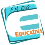 Logo da rádio Rádio Educativa 105.9 FM ao vivo online