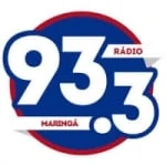 Logo da rádio 93.3 FM Maringá ao vivo online