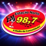 Logo da rádio Rádio Estação Norte 98.7 FM ao vivo online