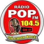 Logo da rádio Rádio Pop 104.5 FM ao vivo online