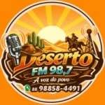 Logo da rádio Rádio Deserto 98.7 FM ao vivo online